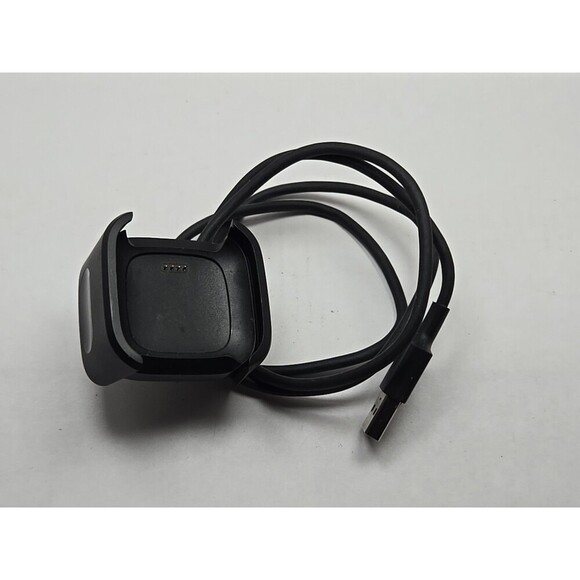 Fitbit Versa 2 Smartwatch Gray 40mm Alexa WR50M Always On Display W/ Charger - Picture 7 of 11